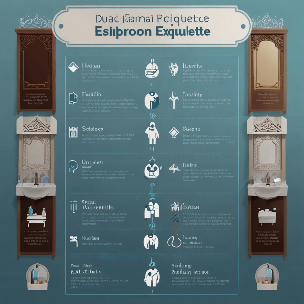 Dua Entering Bathroom & Toilet – Islamic Supplications