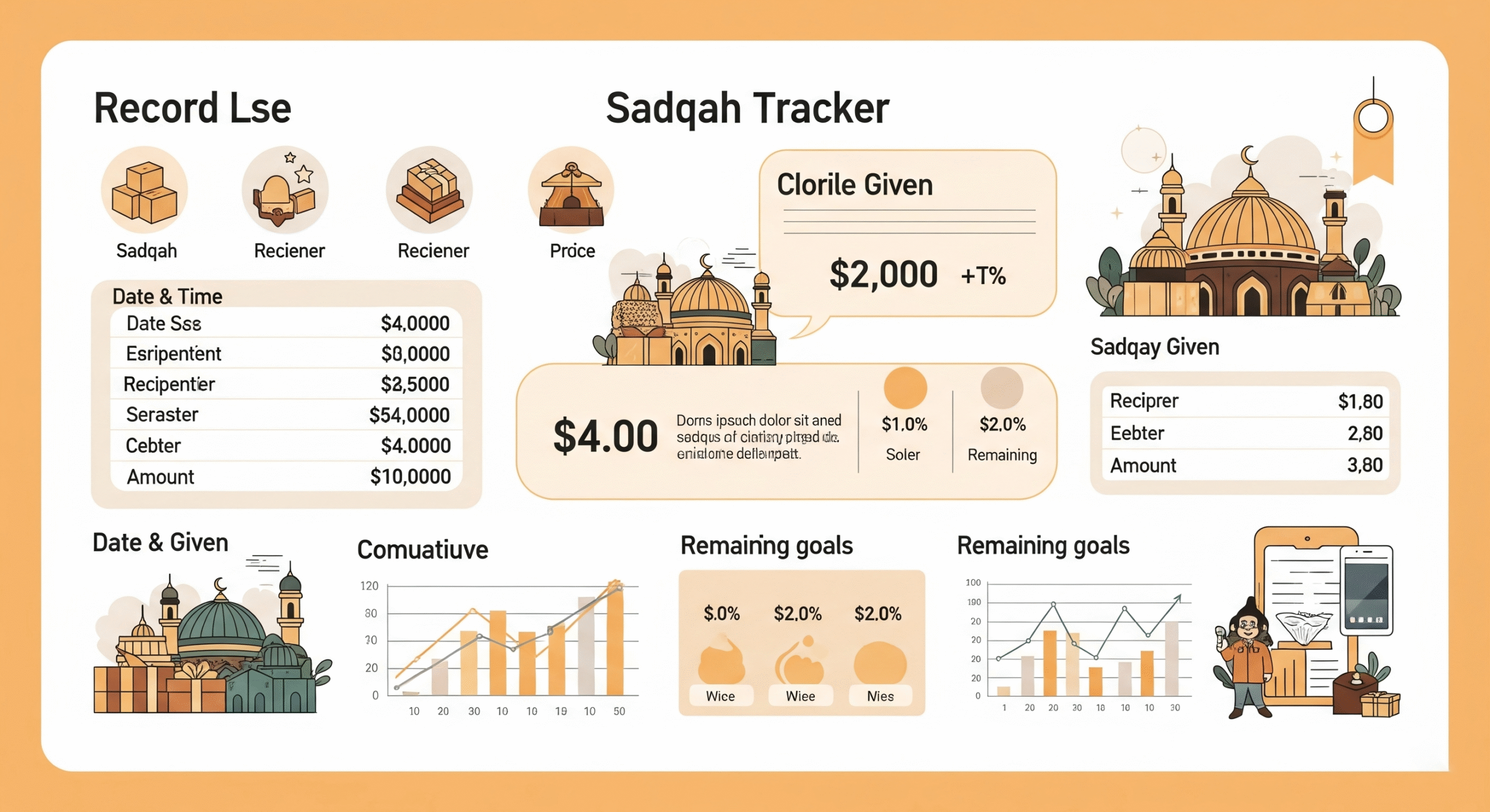 Sadaqah Tracker